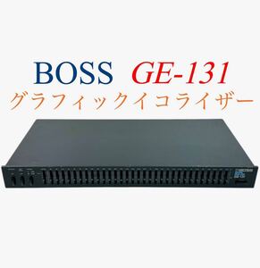 BOSS ボス Graphic Equalizer グラフィックイコライザー GE-131