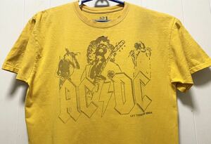 AC/DC Tシャツ L古着バンド Tロック Tミュージック T