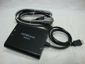 ◆即決有◆ BUFFALO HDMI 切替器 2台用 BSAK201 + HDMIケーブル２本 /動作OK