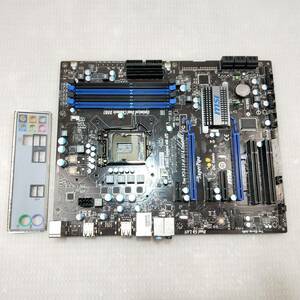 【中古パーツ】BIOS確認のみ、MSI P55-SD60 マザーボード　LGA1156 ■MB1006