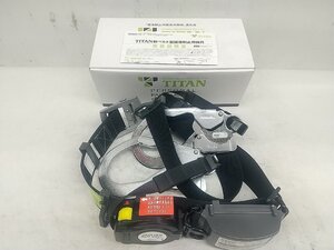 【未使用品】タイタン胴ベルト型墜落制止用器具 ロック装置付き2WAY巻取器＋巻取式補助ロープ SLN505-RW-BL-M型　IT40GLMF62FG