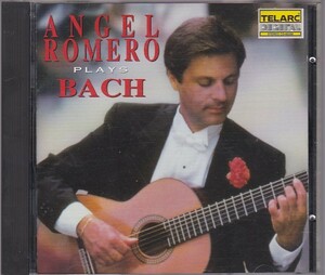 ★CD TELARC Bach:Guitar Transcriptions プレイズ・バッハ 無伴奏チェロ組曲第1番 他 *アンヘル・ロメロ