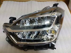 ミライース LA350S LA360S 純正 美品 ヘッドライト 左 LED KOITO 100-69042 81170-B2680 取り付け破損無し 令和4年式