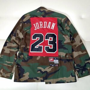 CIVIATELIER シヴィアトリエ ジョーダン ブルズ リメイク ミリタリージャケット L カモフラ BDUジャケット CHICAGO BULLS MICHAEL JORDAN