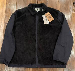 未使用 定価5.4万 ANDFAMILY Field Coaches Jacket Black XL フィールドコーチジャケット アンドファミリー 吸湿発熱機能＆撥水生地