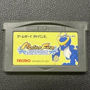 モンスターファーム アドバンス GBA ゲームボーイアドバンス 動作確認済み Nintendo ニンテンドー GA-011