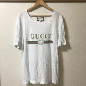 グッチ ビンテージロゴ Tシャツ