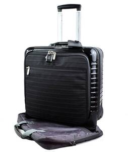 RIMOWA・リモワ 840.40 サルサDX（ハイブリッド）2輪ビジネストロリー 30L BK　973882