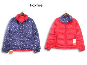 【新品 未使用】 Foxfire フォックスファイヤー 秋冬 2way リバーシブル♪ ダウン ジャケット Sz.M　レディース アウトドア　K4T01933_B#N