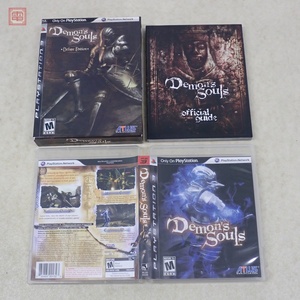 動作保証品 PS3 プレステ3 デモンズソウル Deluxe Edition 欧米版 海外版 Demon’s Souls アトラス ATLUS 箱説/ガイドブック付【10