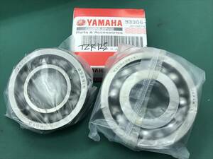 ヤマハ TZR125 3RM 高品質 高速クランク ベアリングセット 左右 ヤマハ純正品番 93306-30556/93306-20562 互換