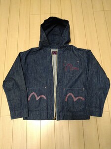 EVISU エビス デニムフードジャケット