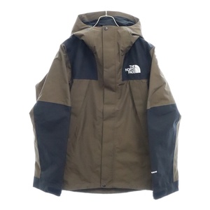 THE NORTH FACE ザノースフェイス GORE-TEX Mountain Jacket ゴアテックス フーデッド マウンテンパーカー ジャケット ブラウン NP61800