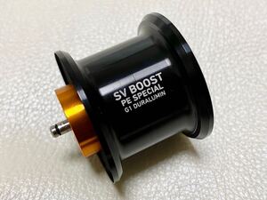 ☆ 美品！ダイワ SLPワークス RCS SV ブースト PE1000 G1 スプール ブラック DAIWA SLP WORKS SV BOOST SPOOL ☆