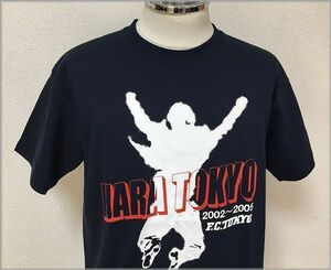 未使用 サッカー Jリーグ FC東京 Tシャツ 2002～2005 HARA TOKYO サイズM [A5]