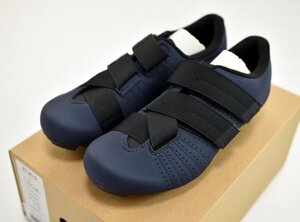 送料無料1★Fizik★フィジーク Tempo Powerstrap R5 シューズ size:39.5 (換算値 25.3cm) ネイビー/ブラック