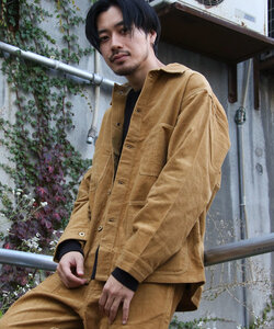 最新 UNIVERSAL OVERALL ユニバーサルオーバーオール CORDUROY COVERALL ノーリーズ メンズ　N1