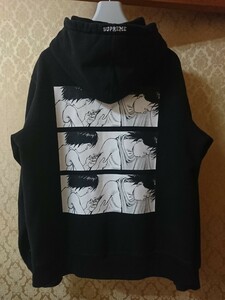 Supreme シュプリーム AKIRA アキラ パーカー フーディ ZIPパーカー 鉄雄 注射器 L ブラック 大友克洋 カナダ製 USA