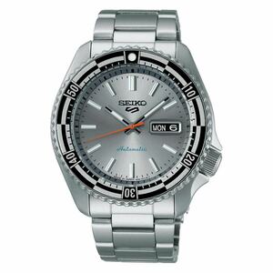 新品　セイコー　ファイブスポーツ　レトロカラーコレクション　グレーＳＢＳＡ２１７メンズ腕時計