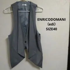 ENRICODOMANI（edi）ベスト、ジレ