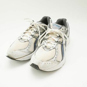 ASICS アシックス 26.5 ロードジョグ4 TJG124 ランニングシューズ スニーカー メッシュ 白 ホワイト/SC7