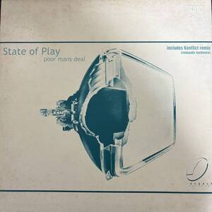 State Of Play - Poor Mans Deal / Kemal & Rob Data, Aspect ASP008 ドラムンベース,ドラムン,Drum&Bass,Drum