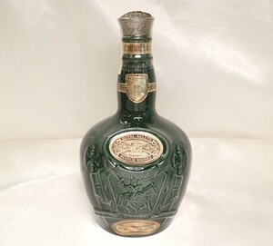 10191[M]特級◆未開栓古酒◆ROYAL SALUTE/ローヤル サルート/21年/CHIVAS BROTHERS/スコッチ/ウイスキー/緑陶器/700ml/40%