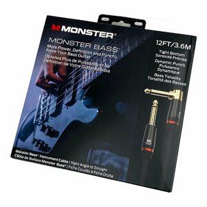 箱傷みアウトレット MONSTER CABLE M BASS2-12A [3.6m S/L] ベース シールド ケーブル