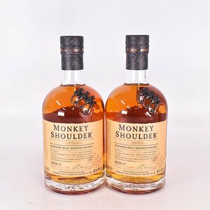 1円～★2本セット★モンキー ショルダー オリジナル バッチ27 700ml 40% スコッチウイスキー MONKEY SHOULDER F23S052