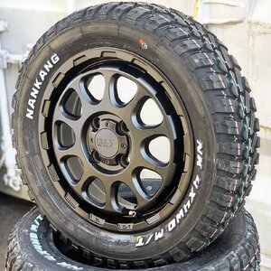 マッドタイヤ ハイゼット トラック ジャンボ S500O S510P 14インチ 新品 タイヤホイール4本セット ナンカン FT-9 165/65R14 ホワイトレター