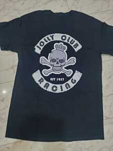 JOLLY CLUBジョリークラブ レーシングチームTシャツ☆新品☆黒M☆バックプリント☆ランチア アルファロメオ フィアット Totip