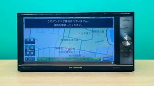 カロッツェリア Carrozzeria HDD ナビ AVIC-ZH0077W 地図データ2014年チェックok CD DVD Bluetooth内蔵 フルセグ HDMI 