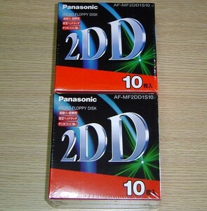 Panasonic 3.5インチMF-2DDフロッピーディスク20枚 未開封新品 ワープロ用 日本製