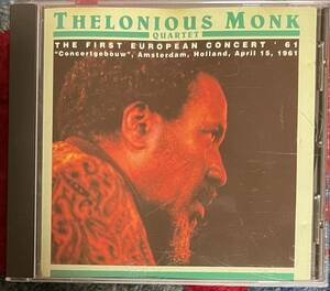 【中古CD】THELONIOUS MONK QUARTET / THE FIRST EUROPEAN CONCERT ’６１