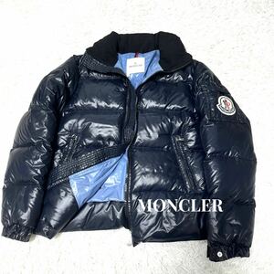 MONCLER モンクレール　ダウン　ワッペン　刺繍　ネイビー　0 Sサイズ HIMALAYA BADIA バディア ヒマラヤ