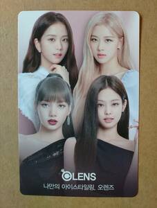 BLACKPINK OLENS トレカ フォトカード 1 ジス ジェニ ロゼ リサ