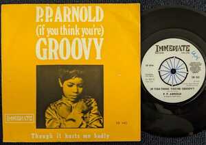 P.P.Arnold-Grooby★ノルウェーImmediate Orig.7"