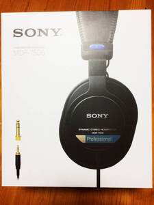 新同 正規品 ソニー SONY ステレオヘッドホン MDR-7506 元箱・付属品すべてあり 保証書未記入