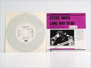 宣伝用見本盤シングルレコード● スティーヴィー・ニックス STEVIE NICKS / ロング・ウェイ・トゥ・ゴー LONG WAY TO GO ( FLEETWOOD MAC )