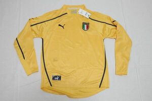 国内正規品 2003-2004イタリア代表 アズーリ ユニフォーム GK ゴールキーパー 長袖 Puma プーマ L 新品未使用タグ付き