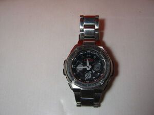 送料450円●中古 現状●動作品●CASIO カシオ G-SHOCK Gショック●GST-W310D●Gスチール●電波ソーラー マルチバンド6 アナデジ