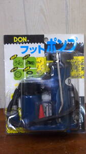 新品☆DON☆フットポンプ☆ 足踏み式空気入れ☆自転車☆バイク☆４０３Ｓ４－Ｊ１４１２７