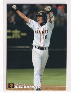 ２０１１プロ野球チップス第１弾　49　坂本勇人(巨人)