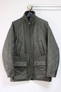 Barbour/バブアー キルティングジャケット36 S New Polar Quilt SL ビデイル フリース ナイロン コート　カーキ セージ グリーン アウター