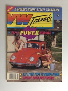 VW Trends January 1992 VOL.11 No.1