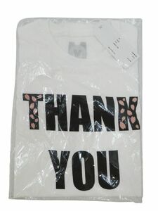 M エム THANK YOU 桜 Tシャツ 13AW-MST009 サイズL 半袖 ホワイト タグ付き 未使用