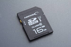 16GB SDHC カード HIDISC　class10