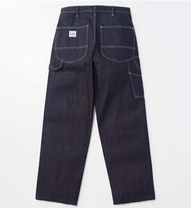 新品 LEE ペインターパンツ リジットデニム 限定 DUNGAREES 公式EC別注 リー ワークパンツ アメカジ デニム 生デニム 濃紺 ノンウォッシュ