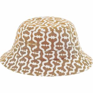 24SS SALE supreme twill crusher tan monogram S/M hat ハット クラッシャー small medium box logo sticker 国内正規品 帽子 cap 