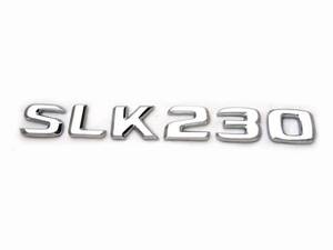 純正仕様リアエンブレム　ベンツR170SLK230コンプレッサーAMG